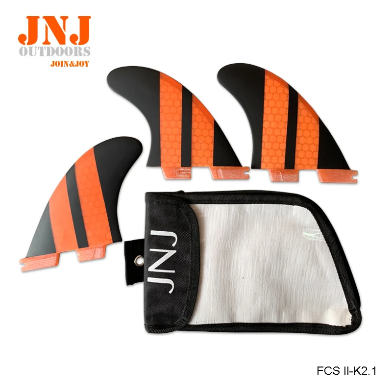 JNJ доска для серфинга k2.1 плавники Подруливающее устройство изготовлено из стекловолокна с сумками