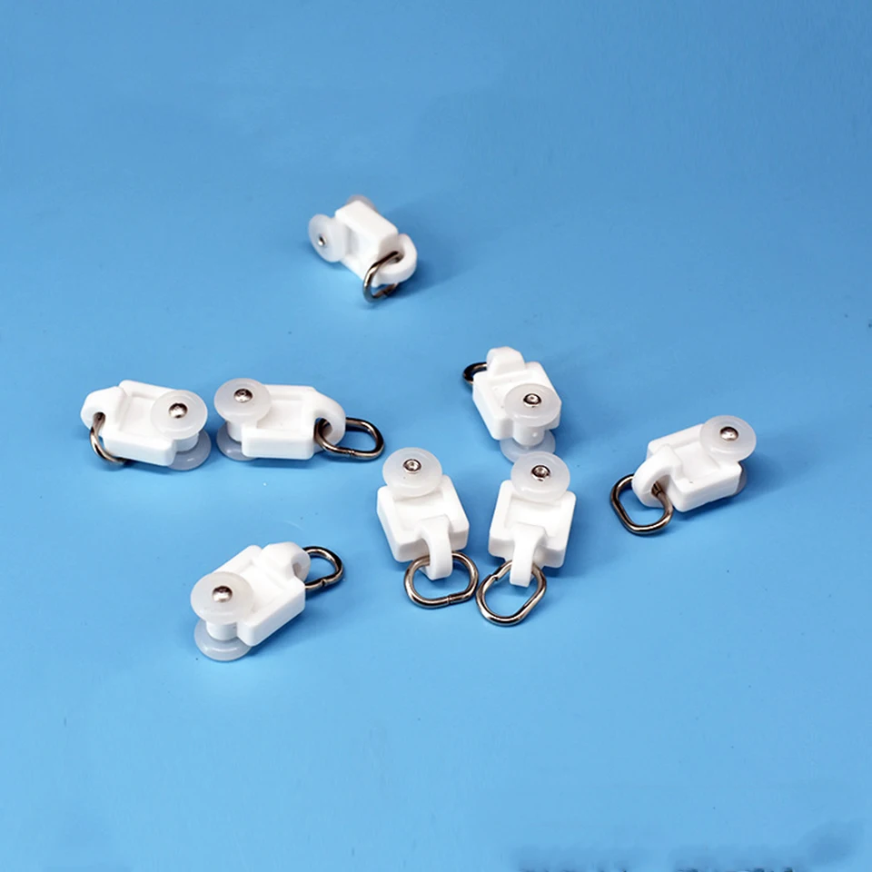 ผ้าม่านนักวิ่งสมาร์ทบ้านราวม่านตะขอทั่วไปรอกอิเล็กทรอนิกส์ผ้าม่านอุปกรณ์เสริมสําหรับ dooya/tuya รางม่าน 1