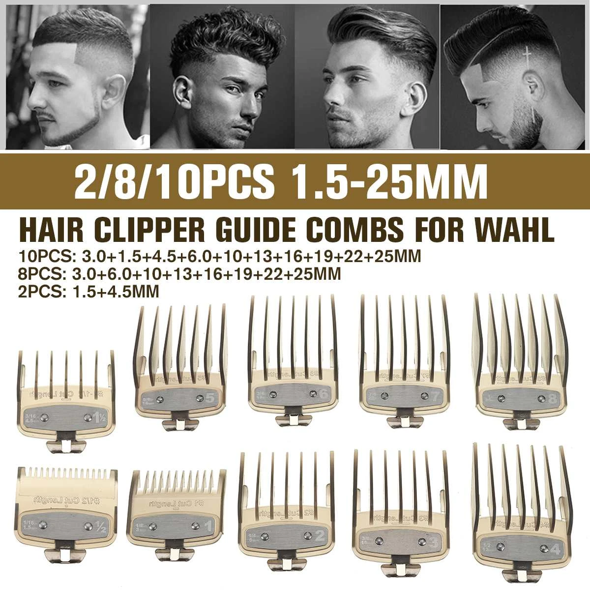 hair clippers with extra long guards