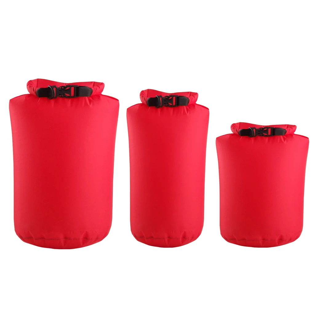 Dark Red as describ 1.5L/2.5L/3.5L 3 шт./компл. светильник вес Водонепроницаемый сухой мешок для хранения для каноэ рафтинг плавающий - Цвет: Dark Red as describ