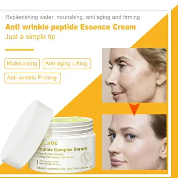 

Anti Wrinkle Peptide Essence Cream Six Peptide Serum Acne Scar Removal Cream Skin Care Whitening Hydrating Firming Cream TSLM1