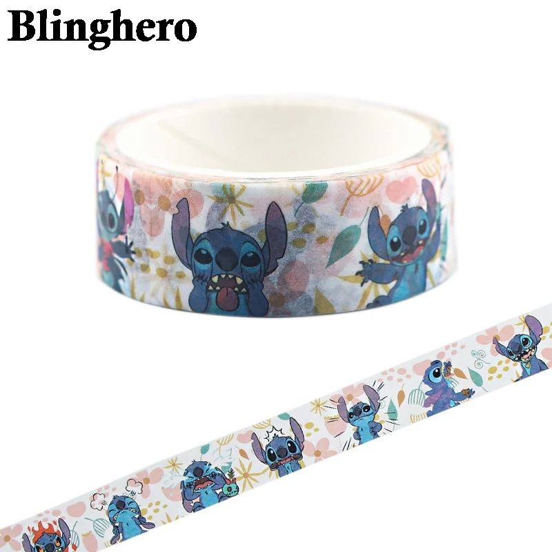 

CA136 Stitch Painting Washi Tape Set Adhesive Tape DIY Decoration Sticker Scrapbooking Diary Masking Tape Stationery Supply 1pcs