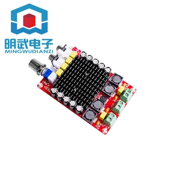 

XH-M510 TDA7498 high power digital power amplifier board 2*100W car power amplifier DC 14-34V