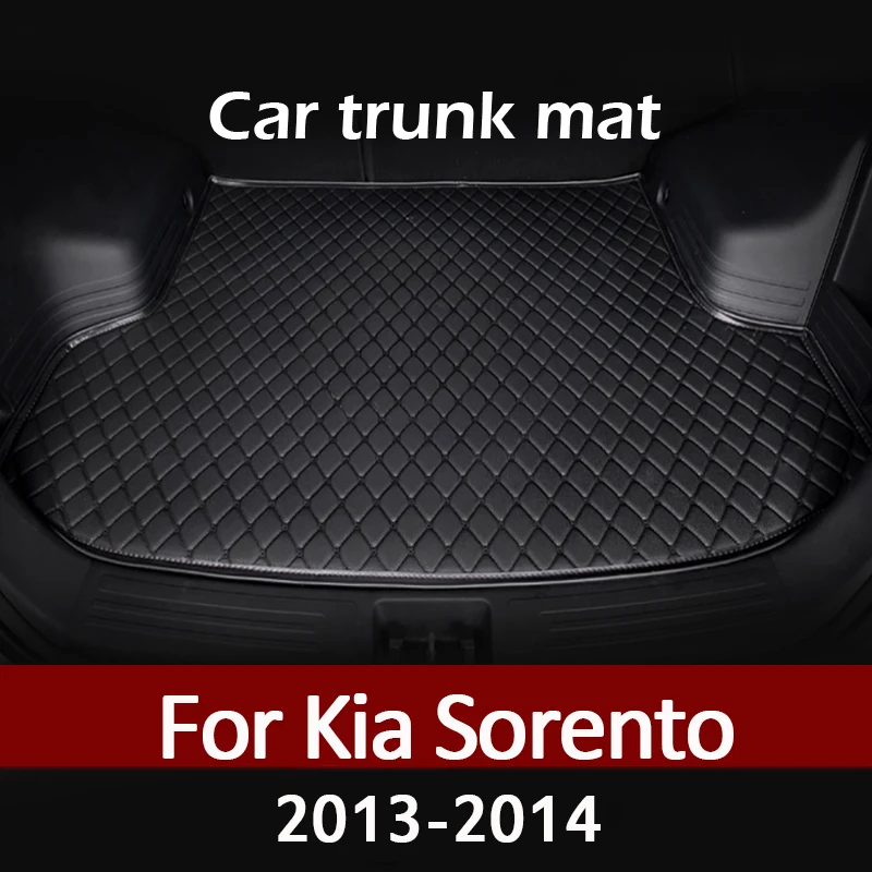 Car trunk mat for KIA Sorento five seat/Seven seats 2013 2014 cargo liner carpet interior