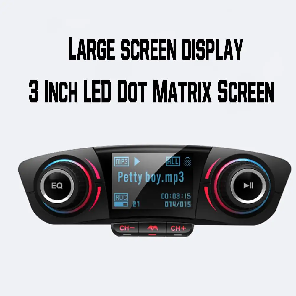 Bluetooth автомобильный прикуриватель для MP3 плеер FM передатчик Multi-Функция Bluetooth приемник U диска автомобиля Зарядное устройство автомобильного прикуривателя