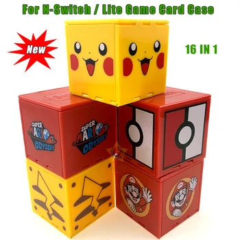

New Arrival 16 in 1 Case For Nintend Switch Hard Game Card Case Folder Storage Box for Nintendo Switch / Lite Games Accessories