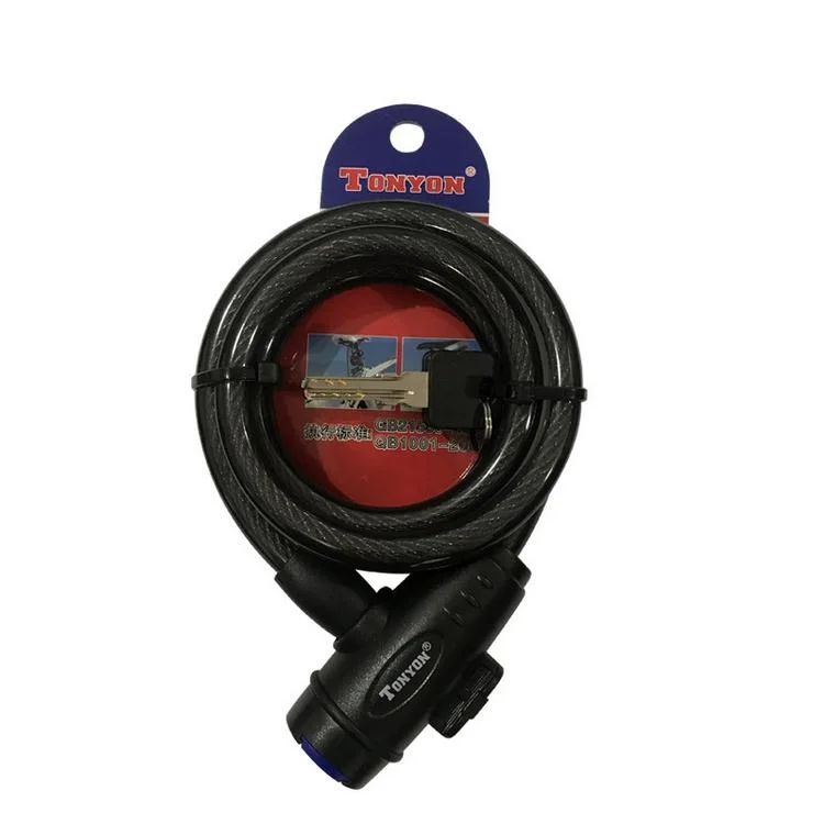 Black lockless frame Универсальный Противоугонный велосипедный замок из нержавеющей стали Катушка кабеля для мотоцикла велосипед велосипеда замок безопасности с - Цвет: Black lockless frame