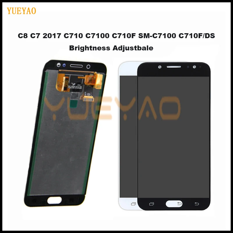 ЖК дисплей для SAMSUNG GALAXY C8 C7100 дигитайзер сенсорного экрана в сборе замена C710F 5