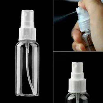 

6Pcs Plastic Spray Bottles Mini Travel Clear Empty Leak-proof Perfume Atomizer Fine Mist Refillable Container