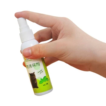 

50ml Catnip Organic Liquid Toys Natural Healthy Pet Cat Make Cat be Excited Fresh Extract Spray Cat Supplies 2020