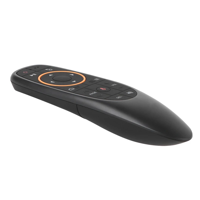 G10 Air mouse пульт дистанционного управления голосовой пульт дистанционного управления 2,4 ГГц Google голосовой поиск помощник ИК обучения без гироскопа для Android Tv Box Черный