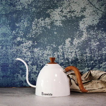 

Brewista Gooseneck Kettle Stainless Steel Coffee Pot Coffee Drip Pot 700ml Pour Over Coffees Tea Kettle Fine Mouth Brew Pots