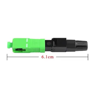 

High Performance FTTH SC APC Singlemode Field Assemble Fiber Optic Fast Connector