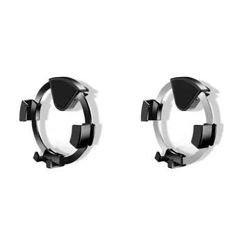 

Creative Phone Holder Round Car Gravity Bracket Outlet Metal Navigation Phone Stand Air Outlet Car Phone Bracket
