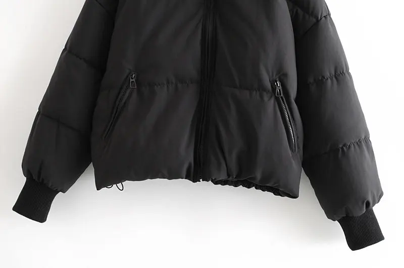 Зимняя куртка женская парка модные черные куртки уличные пальто и куртки Женская дутая куртка уличная куртка пальто