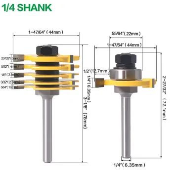 

Cutting Router Bit Trimming Engraving Woodworking Flute Milling Yellow