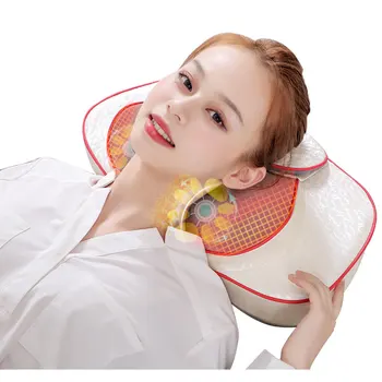 

Multifunction Massager Body Massage Pillow Electric Neck Shoulder Waist Pillow Neck Traction Pad Neck Support Instrument Relax