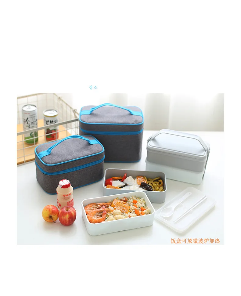 New Style Portable Ice Bag Thermal Bag Oxford Cloth Insulation Bag Food Carrying Thick Aluminum Film Lunch Diaper Bag Manufactur
