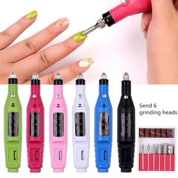 

1 Pc Electric Nail Drill Tool Set Decoration Nail Manicure Machine Pedicure Pen Nail Tool Professional Electric Manicure Drill