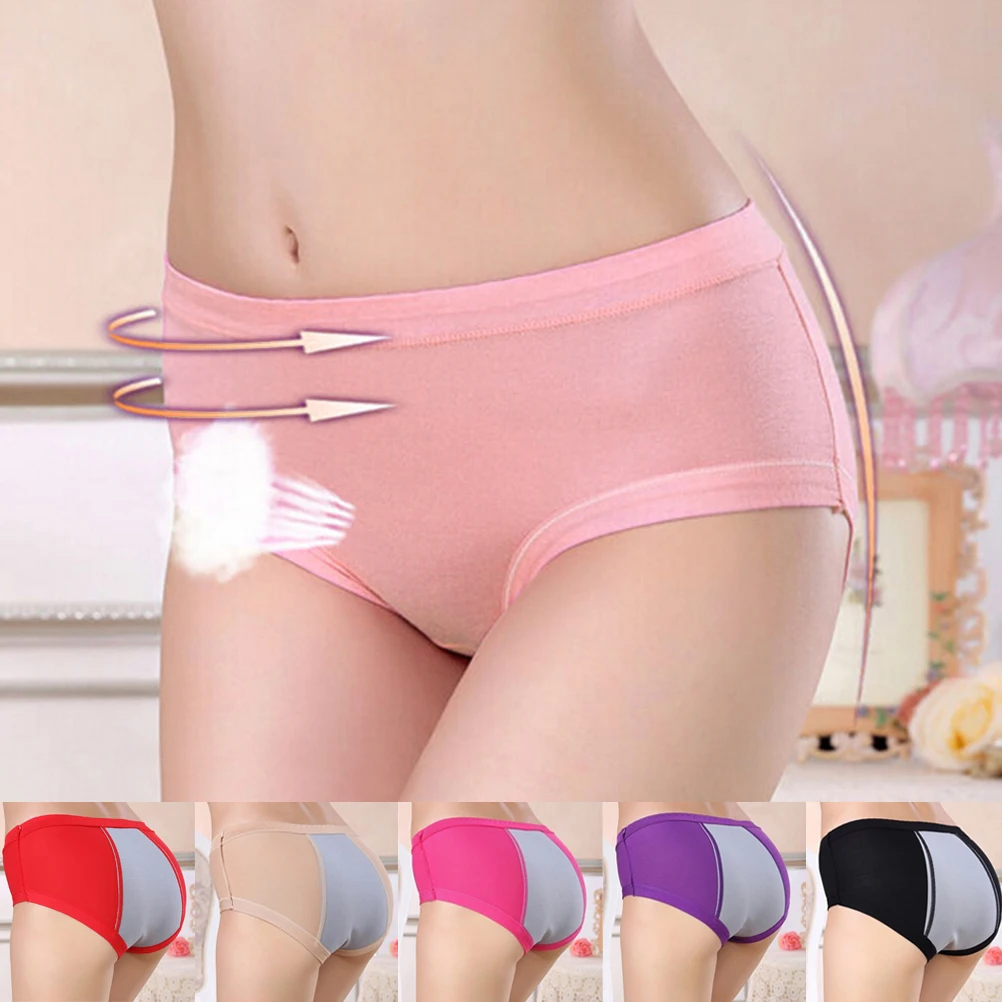 1PC Physiological Briefs Leakproof Menstrual Period Lengthen The Broadened Female Underwear  Health Seamless Women Panties