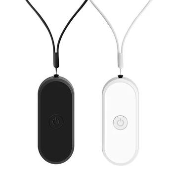 

Top Sale 2 Pcs Hanging Neck Air Purifier, Stylish Personal Wearable USB Charging Mini Portable Negative Ion Air Purifier
