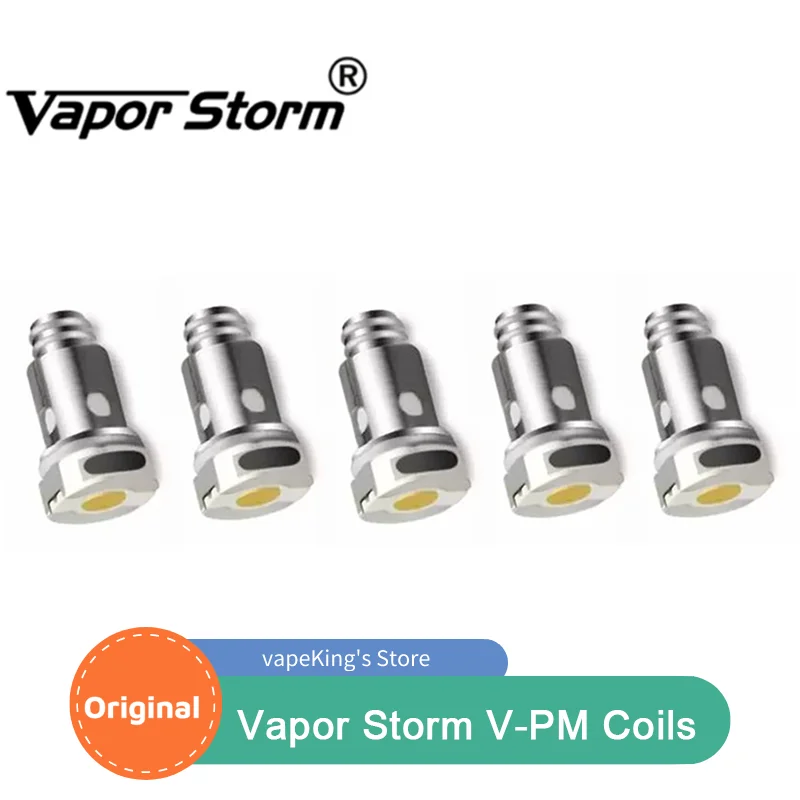 5 шт./упак. запасная головка Vapor Storm 0.3ohm 0.6ohm V-PM катушки для 40 Pod Mod Kit | Электроника