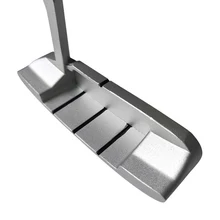 Golf Zinc Alloy Practice Putter Head Metal Club Golf Die Casting Club Accessories Supplies Simple and Easy Suitable for Beginner