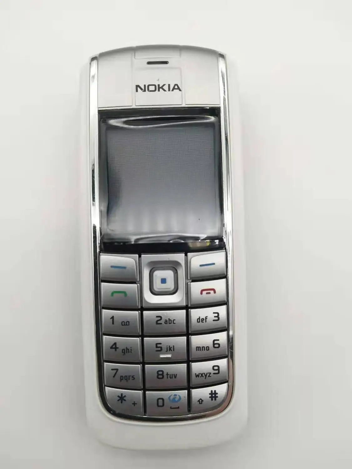 6020 разблокированный Nokia 6020 Мобильный телефон камера GSM 900 1800 Dualband Классический дешевый мобильный телефон Восстановленный
