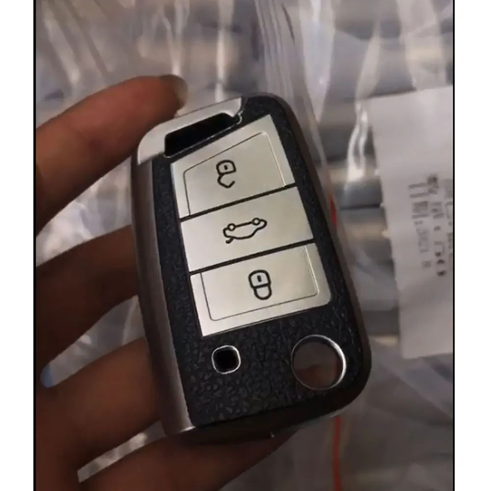 Custodia Per Chiave Auto Per Vw Polo Golf 7 Mk7 Tiguan Passat Portachiavi Per Skoda Octavia Kodiaq Karoq Per Seat Ateca Leon