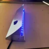 1pcs X20cm Length Blue Wall Shelf SMD LED Profile Light For Clip 8mm Glass Shelf LED Aluminum Glass Shelve Without Glass 2