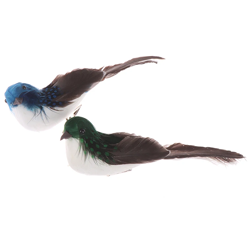 1pc Fake Craft Birds Artificial Foam Feathers Mini Bird Simulation Birds Models WeddingTable Birthday Party Decorations