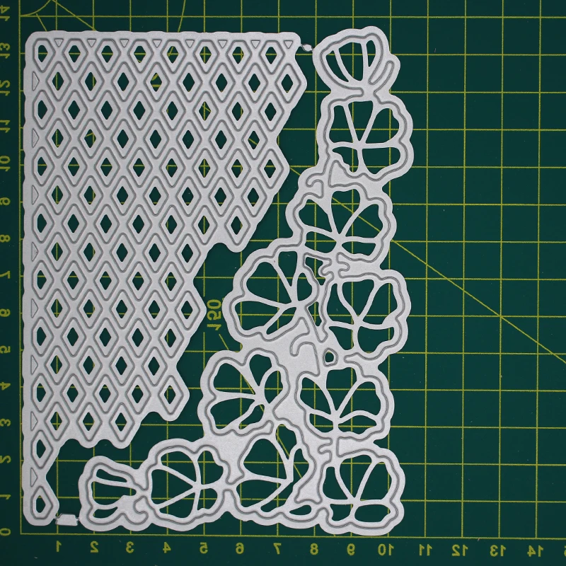  Net Corner Die Christmas Frame Metal Cutting Dies 3D Stamps DIY Scrapbooking Carbon Craft Photo Inv - 4.00023E+12