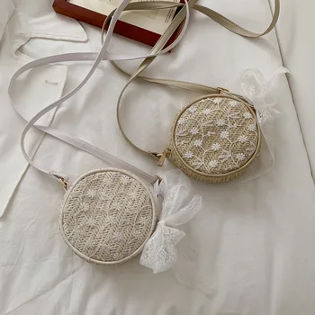 

Summer Women Beach Bags Handbags 2020 New Fashion Female Straw Crossbody Bags Mini Messenger Bags Shouder Bags Purses for Girls