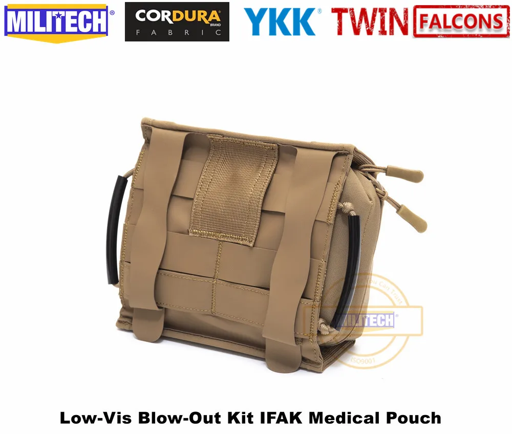MILITECH twinfalcon TW 500D Delustered Cordura Molle с низким обдувом набор для выдува медицинское