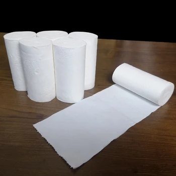 

10 Pack Home Bath Paper Bath Toilet Roll Paper Toilet Paper White Toilet Paper Toilet/Tissue Roll 4Ply Paper Towels Tissue