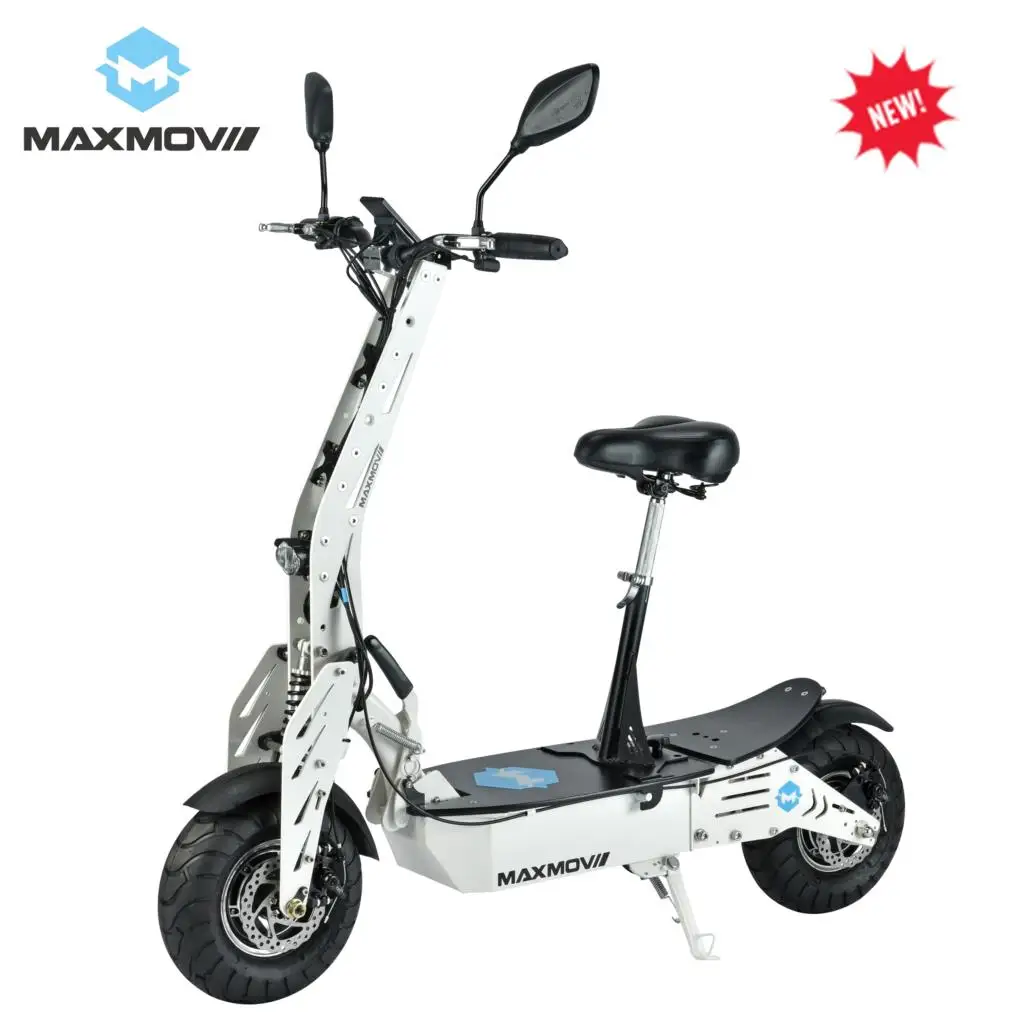  E-mark 1000w Hub Motor Two Wheel Chopper Foldable Electric Scooter Germany with removeable seat