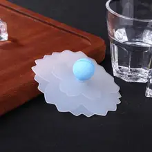 Силиконовая крышка чашки прозрачный термостойкий пищевой пылезащитный герметичный многоразовый крышки бытовые питьевые аксессуары