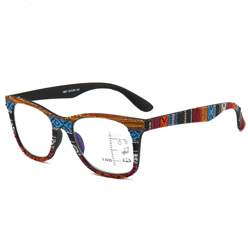 Бифокальные Мультифокальные очки для чтения, анти-синий светильник, увеличительная дальнозоркость для мужчин и женщин, брендовая оправа с новым модным дизайном