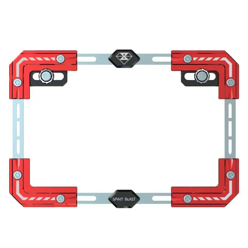 Универсальный держатель номерного знака мотоцикла из алюминиевого сплава, рамка кронштейна для электромобиля, 3 цвета