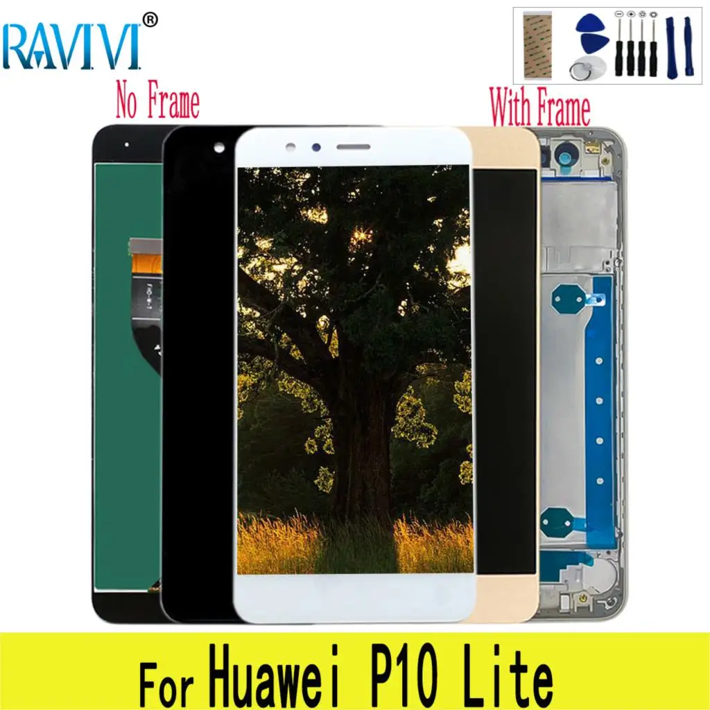 5 2 &quotP10Lite ЖК дисплей для Huawei P10 Lite сенсорный экран дигитайзер сборка Замена