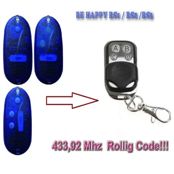 

For BE HAPPY RS1 / RS2 / RS3 rolling code garage door remotel control 433.92mhz