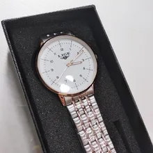 En este momento 2021 oro nuevo reloj mujer relojes de señoras creativa de las mujeres relojes de pulsera mujer impermeable reloj Relogio femenino