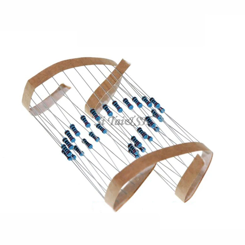 100pcs 560 ohms 1/4W 560R Metal Film Resistor 560ohm 0.25W 1% ROHS | Электронные компоненты и принадлежности