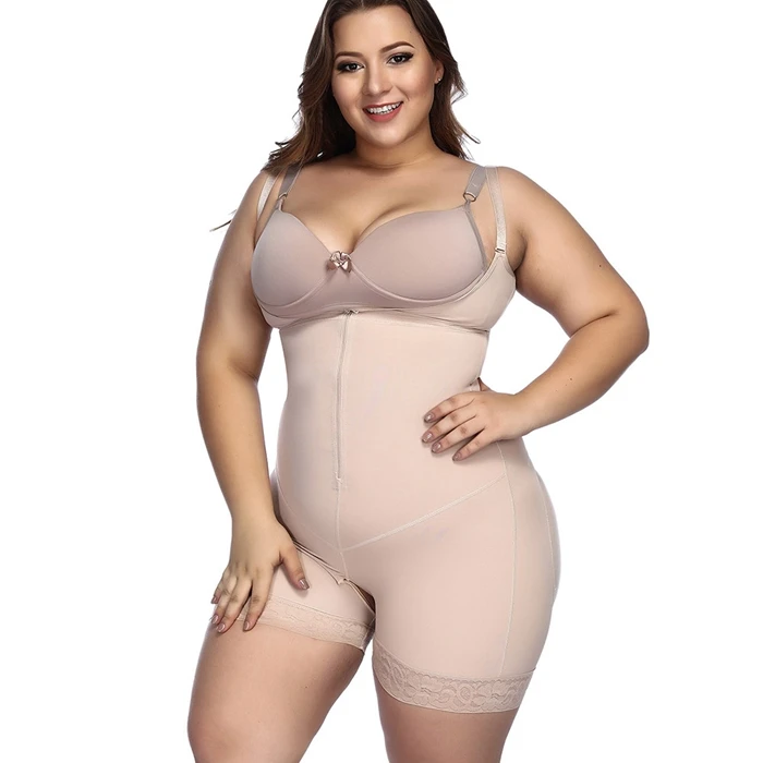 assets by spanx HEXIN Women's Bodysuit Open Bust Shapewear Full Body Shaper fajas reductoras Plus Size Waist Trainer Women's Underwear Corset best body shaper