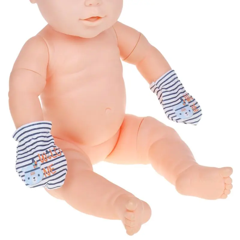 1 комплект, детские перчатки, шапка, шапочка, перчатки с защитой от царапин, варежки с рисунком, милая шапка для мальчиков и девочек на осень и зиму, теплые подарки для новорожденных