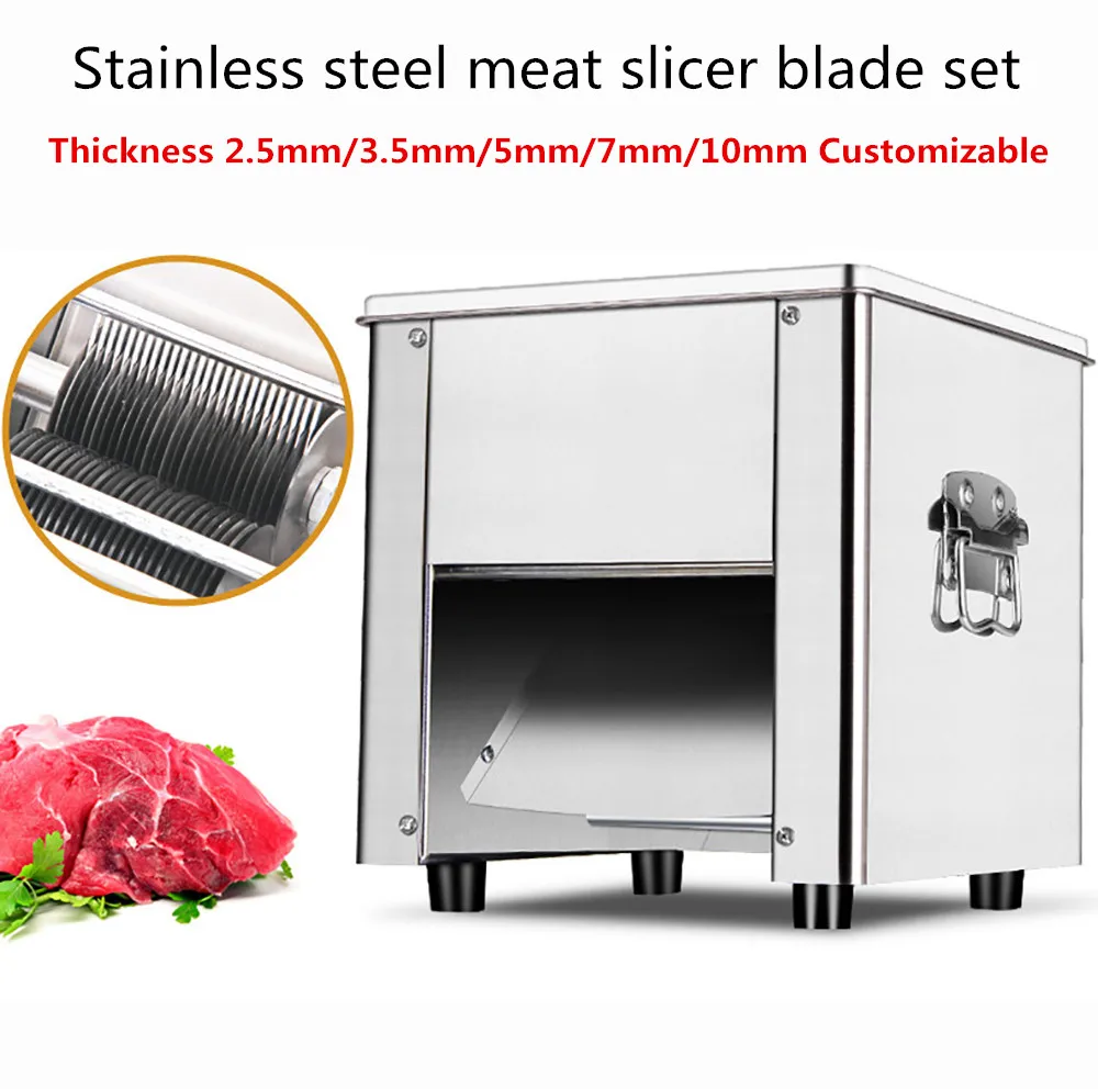 

Stainless steel meat slicer blade set accessories 7MM