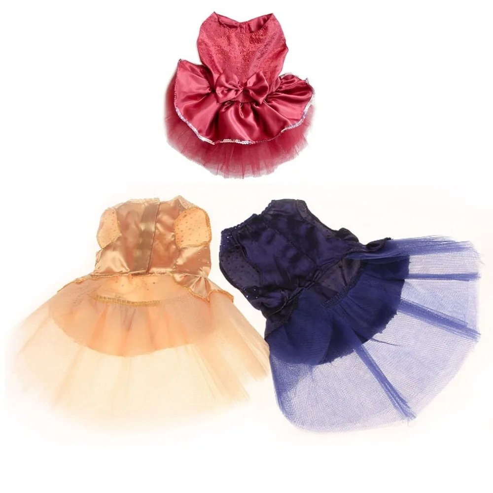 

Pet Teddy Stick Hot Diamond Beautiful Wedding Dress Pet Clothing Spring and Summer Dog Cothes Small Dog Shirt Clothes