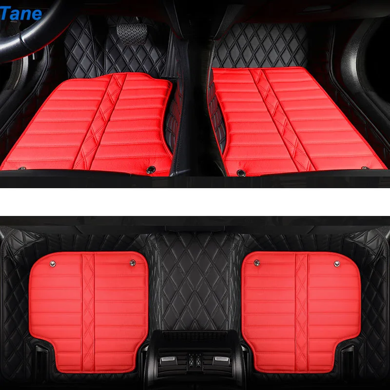 Tane автомобильные коврики из натуральной кожи для dodge ram 1500 аксессуары путешествие 2009 Калибр Мститель Challenger зарядное устройство ковер - Название цвета: COLOR 5