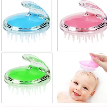 

1 Pc Soft Plastic Spa Shower Comb Brush Bath Body Massage Brushes Cleaning Round Skin Massage Brush Health Care Body Accessories