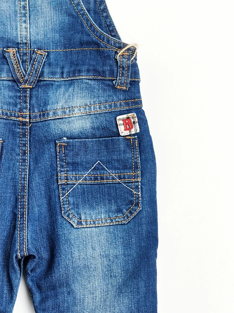 0-5T Baby Boys Overalls Spring Autumn Denim Jeans Toddler Bib Suspender Trousers Kids Clothing Bebe Clothes Children Jumpsuit